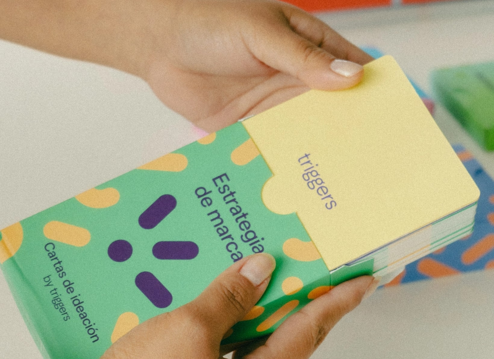 Image of good work tips cards